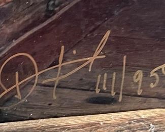 *Signed* Don Schimmel Peace at Last  Framed Photo Art Barn Wood Frame	4 x 14	
*Signed* Don Schimmel Peace at Last  Framed Photo Art Barn Wood Frame	4 x 14	
