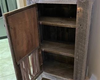 Rustic Cowboy Boost Accent Cabinet	23 x 25 x 13	HxWxD
