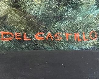 Victor Del Castillo Fruit Painting Still Life	36 x 36 x 2	HxWxD
