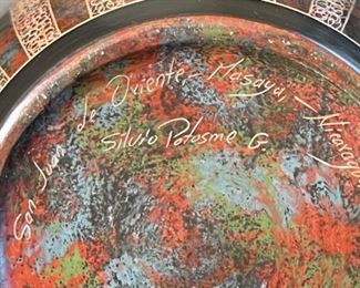 Signed Pottery Vase  San Juan Oriente Masaya Nicaragua Silvio Potosme G	7.5 x 5.5	
Signed Pottery Vase  San Juan Oriente Masaya Nicaragua Silvio Potosme G	7.5 x 5.5	
