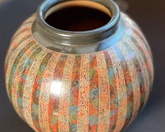 SouthAmerican Pottery unsigned	Five 5 x 5 diameter	