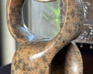 Signed Maguta Granite Sculpture	12 inches high	
