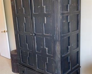 Rustic Armoire Wardrobe	78x47x26in	HxWxD

