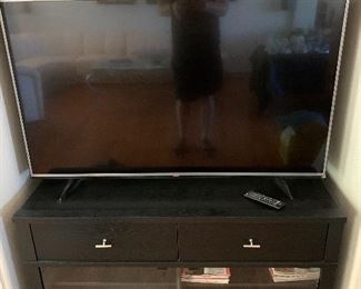 One of three flatscreen TVs with complete surround sound systems. Will sell as unit or individual pieces. 