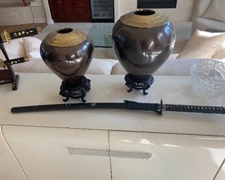 Large Dao sword has stainless steel blade 