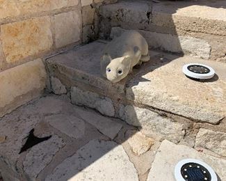 Concrete cat 