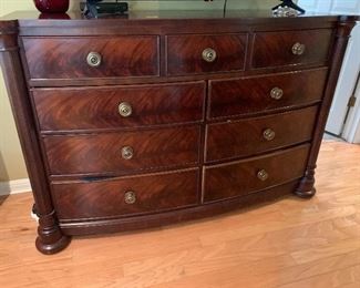 $1600- Henredon 8 drawer dresser with Mirror 