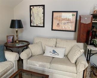 Ethan Allen loveseat w/matching couch