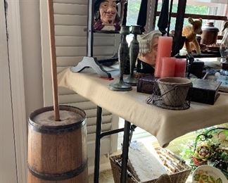 Vtg. butter Churn 