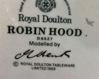 Robin Hood  Royal Doulton Toby mug