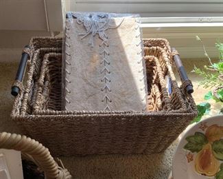 Great wicker baskets