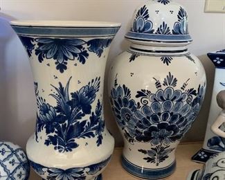 Ginger Jar, and Vase