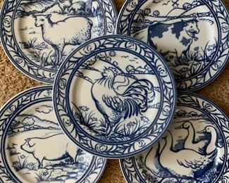 Williams-Sonoma Brittany plates