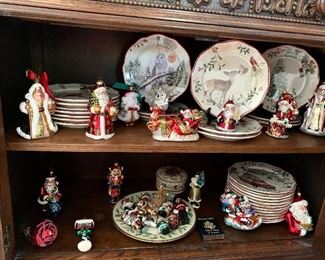 Lots of Wonderful Christmas ornaments - some Waterford and Christopher Radko