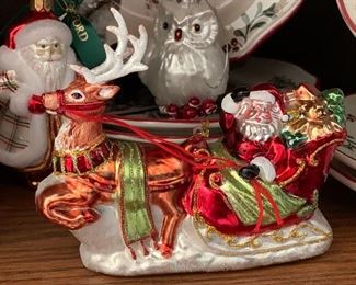 Lots of Wonderful Christmas ornaments - some Waterford and Christopher Radko