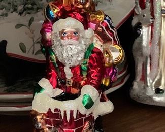 Lots of Wonderful Christmas ornaments - some Waterford and Christopher Radko