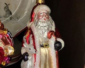 Lots of Wonderful Christmas ornaments - some Waterford and Christopher Radko