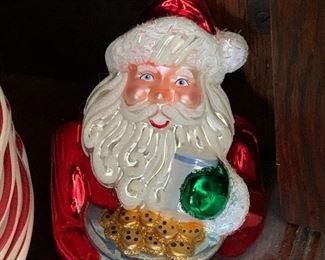 Lots of Wonderful Christmas ornaments - some Waterford and Christopher Radko