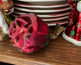 Lots of Wonderful Christmas ornaments - some Waterford and Christopher Radko