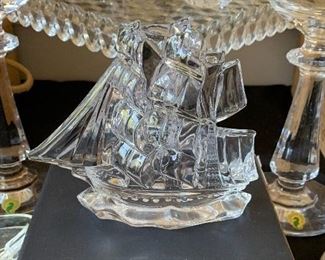 Waterford crystal Sailboat w/box 