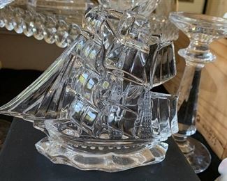 Waterford crystal Sailboat w/box 