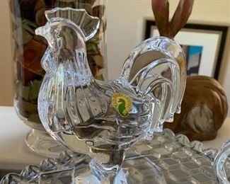 Waterford crystal Rooster