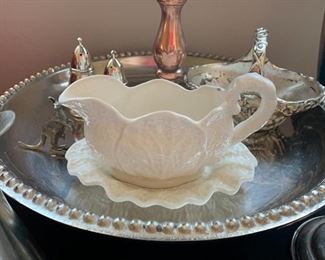 Gravy boat  - Ironstone 