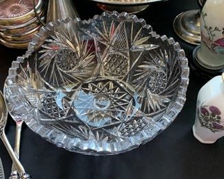 Cut Crystal bowl