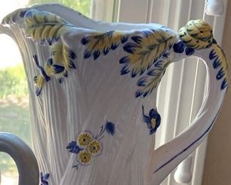 Spode Imperial Garden - pitcher, teapot and 2 mugs 