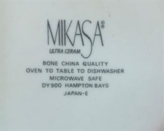 Mikasa Ultra Ceram  dishes