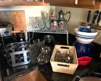 Large array of kitchen items