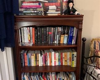 Bookcase and loads of books