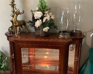 Lighted Curio Cabinet