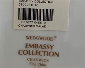 Wedgwood Embassy collection dishes
