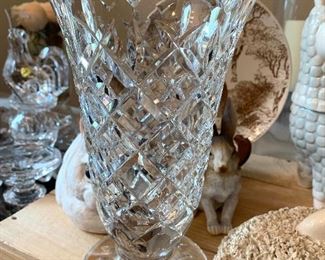 Waterford crystal vase 