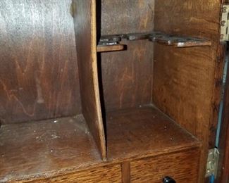 Interior of Humidor showing  pipe rack