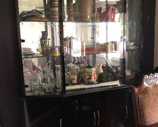China cabinet and tons of decor (more photographs to follow)