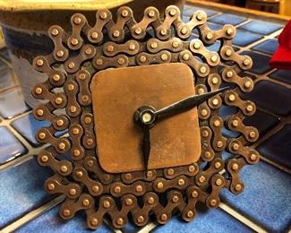 Bike chain clock!