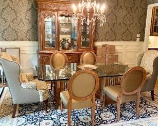 Marge Carson Dining Room Suite 
