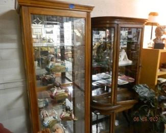 curio cabinets