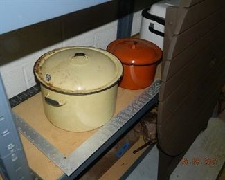 vintage pots