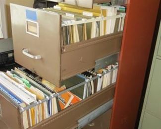 DRAWERS OF MANUALS $1.00 ea