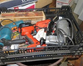 SOME OF THE POWER TOOLS