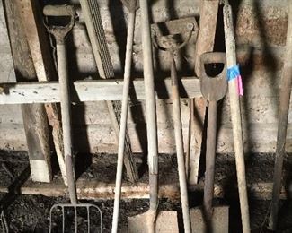 vintage farm tools