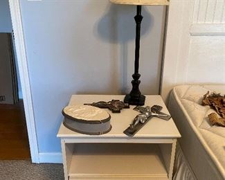 Nightstand, lamps & accessories 