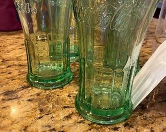 Collectable Coca-Cola glassware