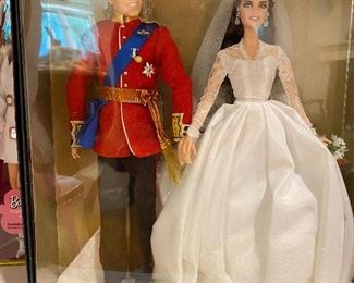 Duke & Duchess of Cambridge Collectable Barbies