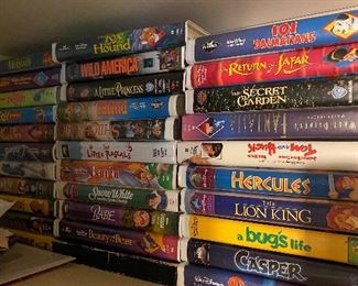 Disney & other VHS