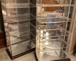 Acrylic display cases 