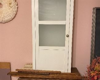 Ikea Cabinet with frosted glass door